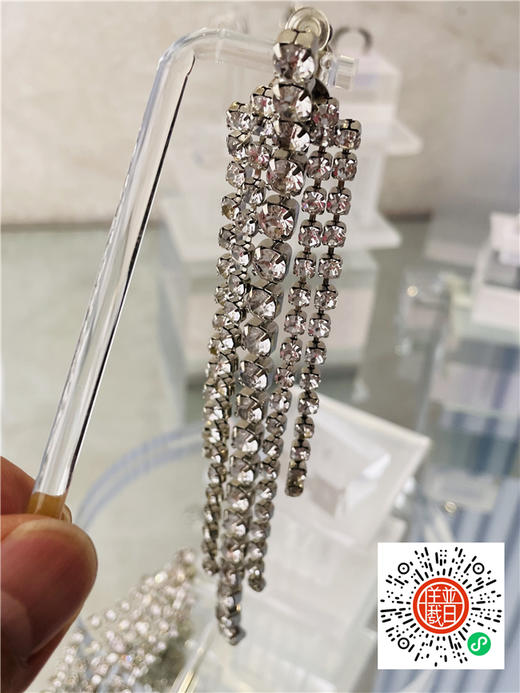 英國独立品牌 水钻吊坠耳环 商品图4