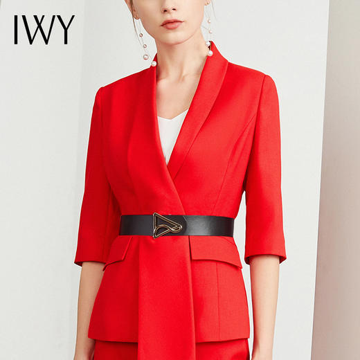 IWY/职业通勤西服套装 212026C1+P3 商品图4