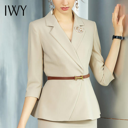 IWY/职业通勤西服套裙 C1063+S986 商品图4