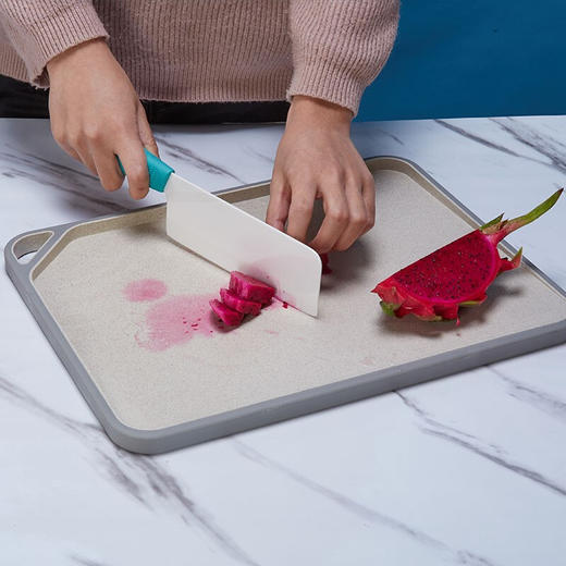 【专柜多样屋】-菜板 水果板 易清洗不易发霉家用厨房谷物纤维双面菜板 双面菜板 商品图3