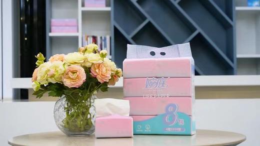婉庭渐变色抽纸4层400张 8包/提 商品图1