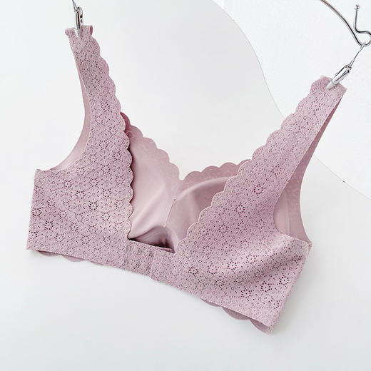 【35号款】女士全蕾丝深V无痕内衣  35号款 商品图4