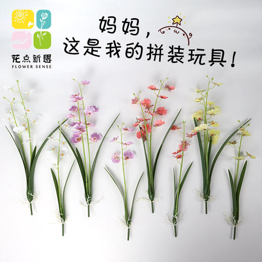 花点新思DIY美的再发现手工制作儿童拼装花卉 商品图1