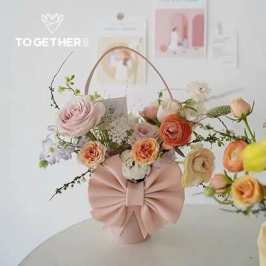 韩式手提盒-春日小花篮 商品图0