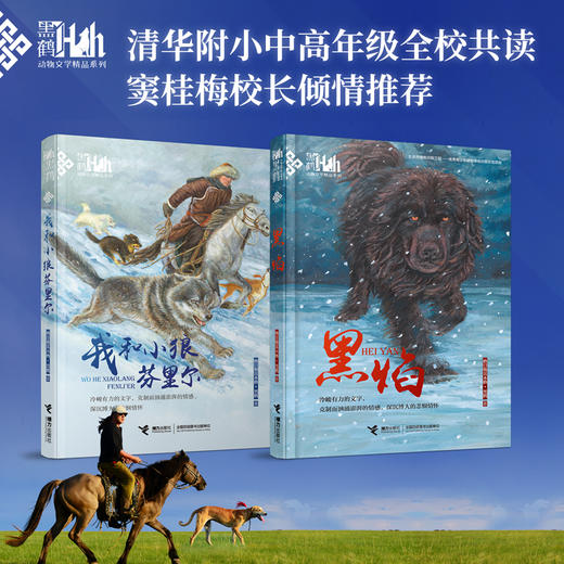 黑焰（插图版）+我和小狼芬里尔 商品图0