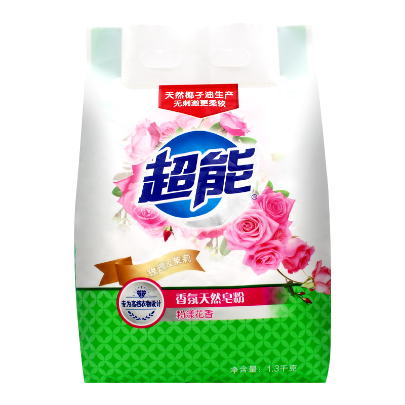 超能香氛天然皂粉1.32千克+200克