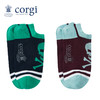 CORGI英国进口 男女同款袜子英伦风骷髅头印花薄款船袜春夏 商品缩略图1