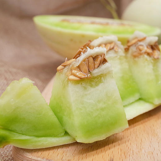 【植物雪糕】山东玉菇甜瓜 翡翠甜瓜 甜蜜爆汁 软绵清新 纵享丝滑冰淇淋口感 商品图0