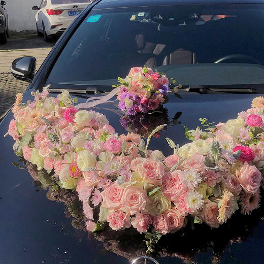 「琴瑟和鸣」-粉色系婚车 商品图3