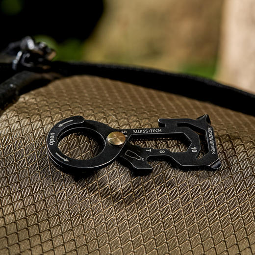 瑞士科技SWISS+TECH 多功能组合工具迷你钥匙扣便携随身edc户外 商品图0