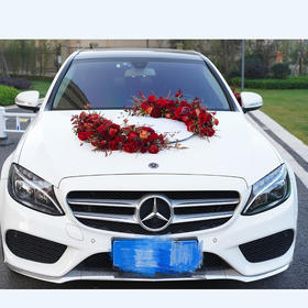 「吉日良辰」-大红色系简约婚车