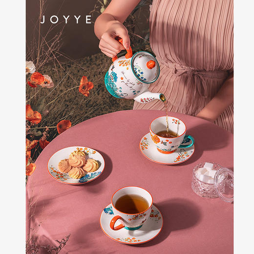 JOYYE卓艺套9花园茶具套装TFT0520047 商品图3