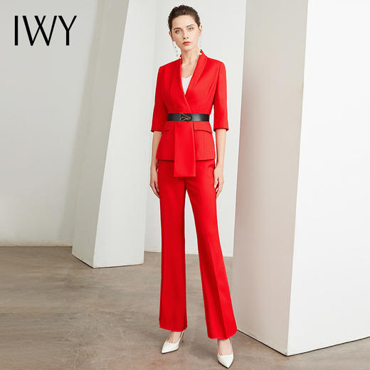 IWY/职业通勤西服套装 212026C1+P3 商品图2