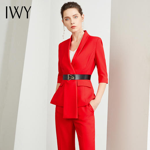 IWY/职业通勤西服套装 212026C1+P3 商品图1