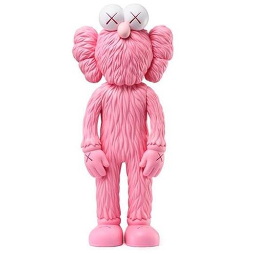 KAWS BFF Open Edition Vinyl Figure Pink 潮流公仔 粉色 商品图0