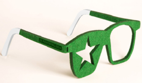 毛毡眼镜 - 2014爵士上海音乐节十周年款