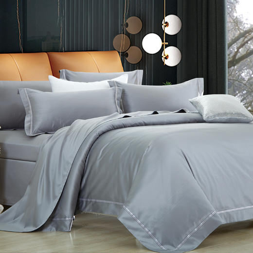 鑫缘 140支全棉贡缎四件套 DMF2418* 商品图2