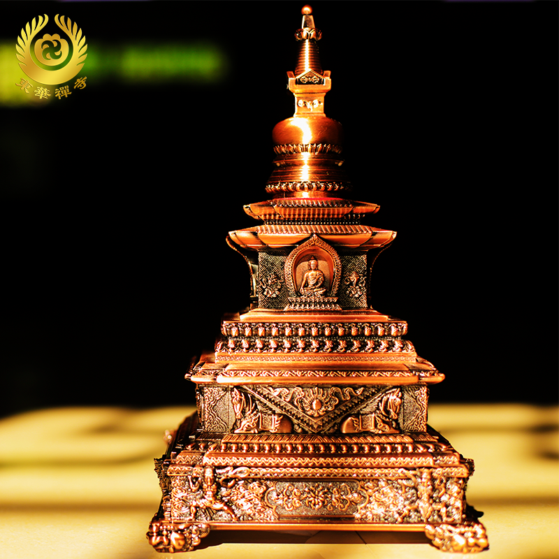 正觉堂供奉宝箧印陀罗尼塔平安吉祥宝塔