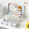 【桌面双层收纳盒 两个装】学生化妆品首饰大容量储物盒收纳整理文具盒 商品缩略图2