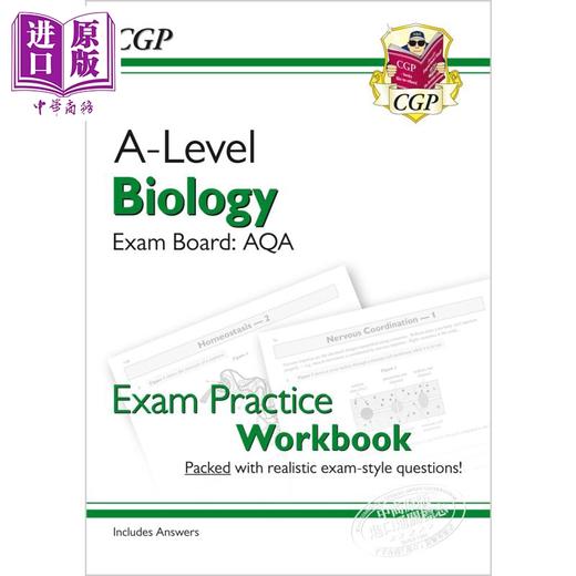 CGP Complete Revision and Exam Practice A-Level Biology AQA Year 1 & 2 生物备考套装两册 含电子版+答案 商品图3