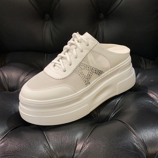 LFGJ 2274   春夏款 时尚懒人包头网纱拖 商品图0