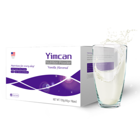 怡补康(Yimcan) 美国原装进口  放化后术后专用营养补充品  复合蛋白粉 18袋/盒