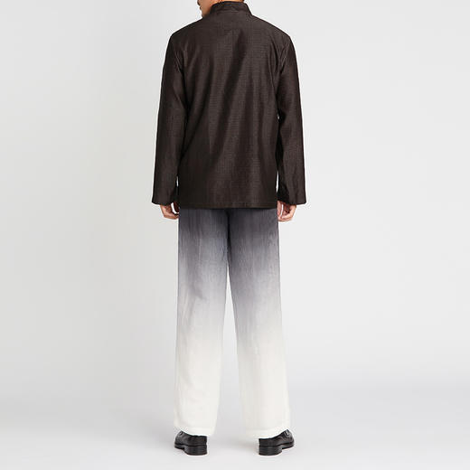 TANGY Collection/天意精品2021年春夏新品线迹莨绸长袖衬衫男装 商品图2