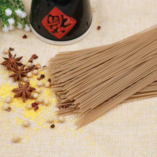 黄土情 速食荞麦挂面220g*5 商品图3