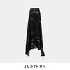 JUDYHUA 100%桑蚕丝印花半身裙 商品缩略图4