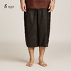 TANGY Collection/天意精品春夏新品男士真丝莨绸七分宽腿休闲裤 商品缩略图1