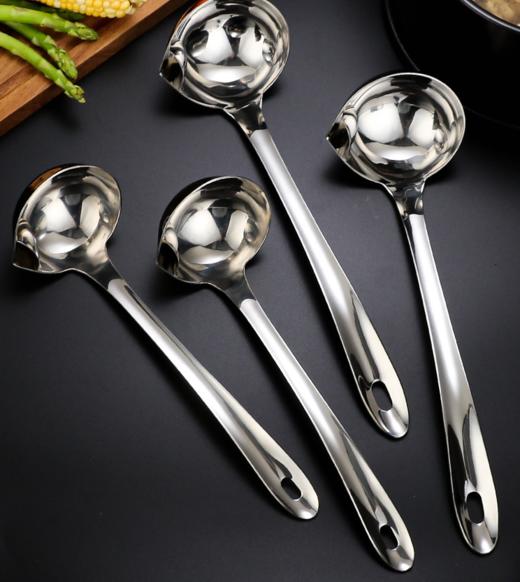 304不锈钢隔油勺   沥油滤油汤勺家用去油漏油3.77 商品图5