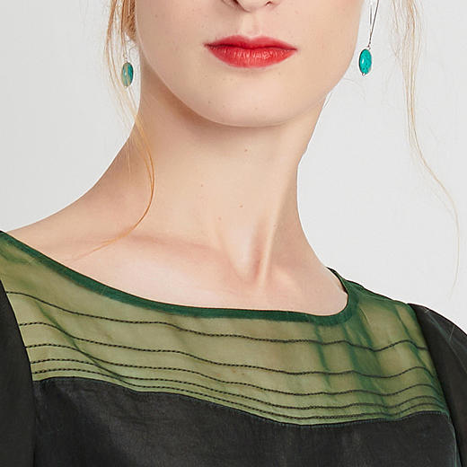 TANGY Collection/天意精品2021年春夏新品925银绿松石耳环 商品图1