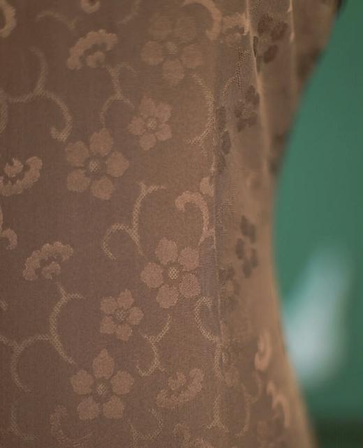 荷言HEYEN·梧桐紫 梅花纹路的罗 商品图5