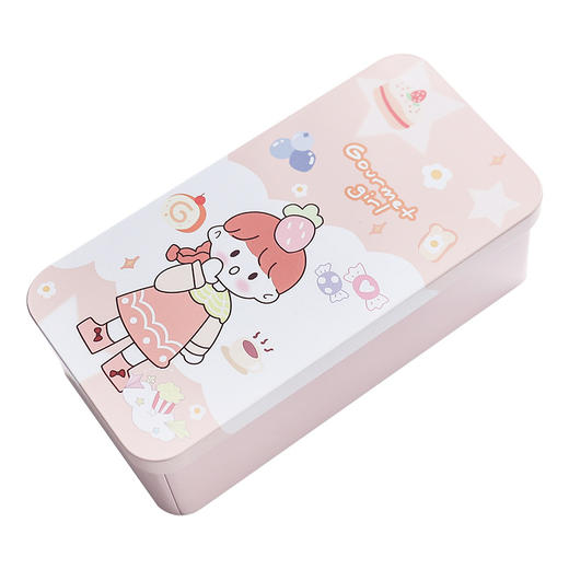 【桌面双层收纳盒 两个装】学生化妆品首饰大容量储物盒收纳整理文具盒 商品图4