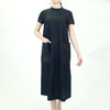 TANGY Collection/天意精品莨境系列莨绸拼接长连衣裙 商品缩略图1