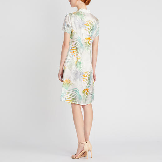 TANGY Collection/天意精品2021年春夏新品丝粘提花改良旗袍连衣裙 商品图3