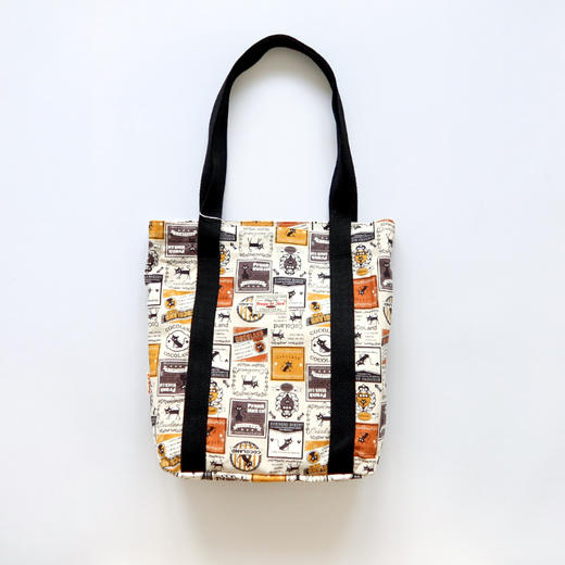 HUJI祤集Roamer单肩包插画标签小黑猫 商品图2