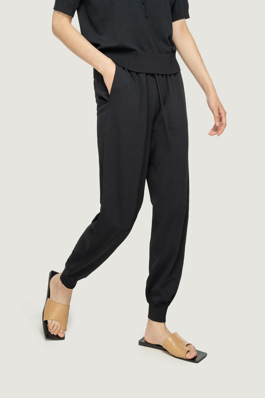  臣禾【纯色舒适针织运动裤】S211060622 商品图4