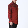 TANGY Collection/天意精品春夏新品鱼悦系列男士红莨印染长袖衬衫 商品缩略图2