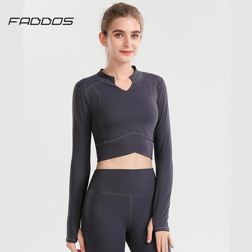 F202023梵蒂欧瑜伽服长袖 商品图1