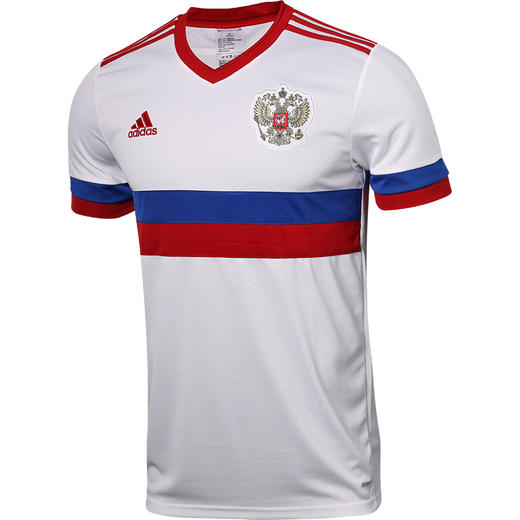 ADIDAS/阿迪达斯20/21俄罗斯客场球迷版男短袖GQ1195 商品图0