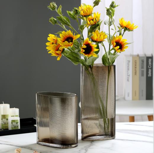 新品创意欧式轻奢玻璃花瓶--1204 商品图1