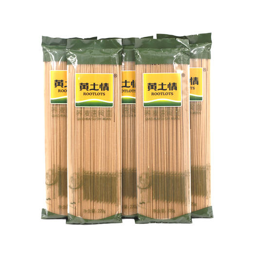 黄土情 速食荞麦挂面220g*5 商品图0