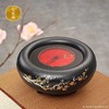 莺歌烧黑底梅花大金大银松电陶炉 煮茶家用茶炉 铁壶银壶煮茶器泡茶电炉静音台式 商品缩略图0