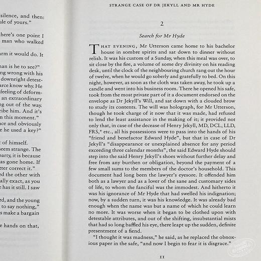 【中商原版】化身博士及其他故事 英文原版 Strange Case Dr Jekyll and Mr Hyde  商品图7