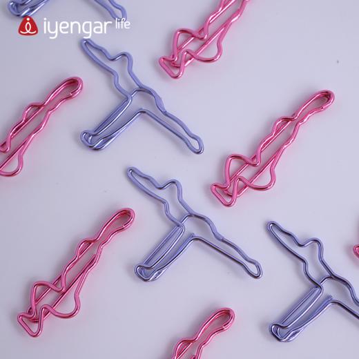 F1033艾扬格瑜伽小人体式回形针 商品图2
