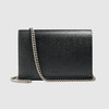 【一】GUCCI 古驰 Dionysus系列女士皮革迷你链条手袋 黑色 401231 CAOGN 8176 商品缩略图2