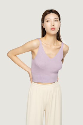 臣禾四色针织背心内搭吊带S211010422（现货）