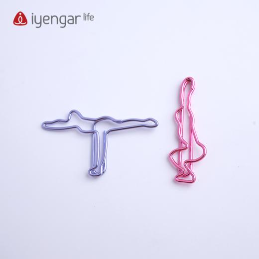 F1033艾扬格瑜伽小人体式回形针 商品图0