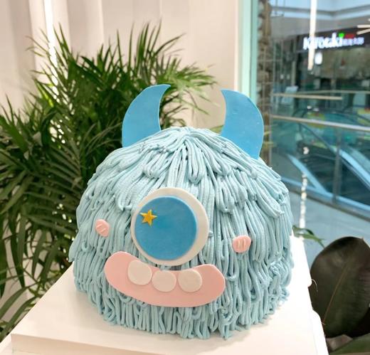 黑巢-小怪兽球型蛋糕生日蛋糕 商品图0